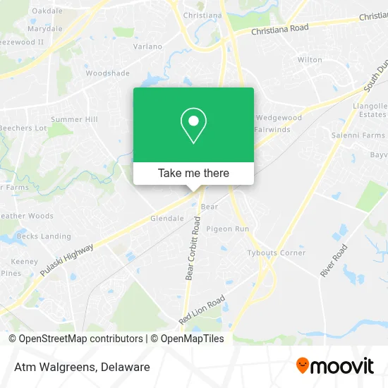 Atm Walgreens map