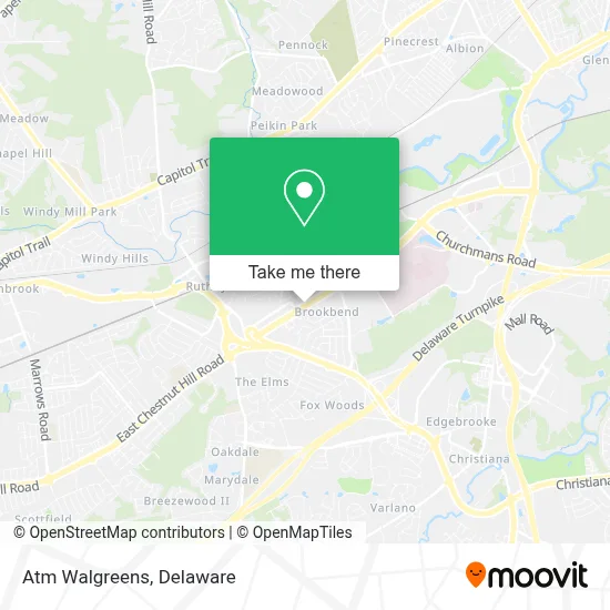 Atm Walgreens map