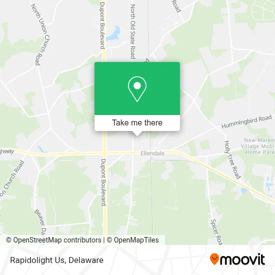 Rapidolight Us map