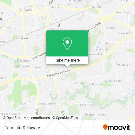 Terminix map