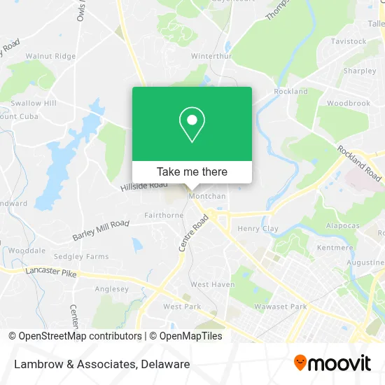 Lambrow & Associates map