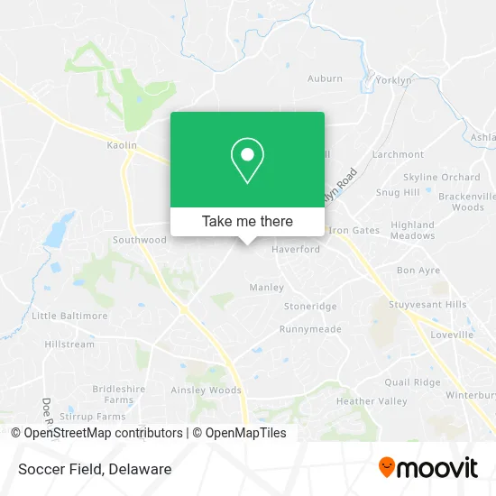 Soccer Field map