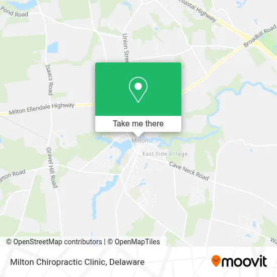 Milton Chiropractic Clinic map