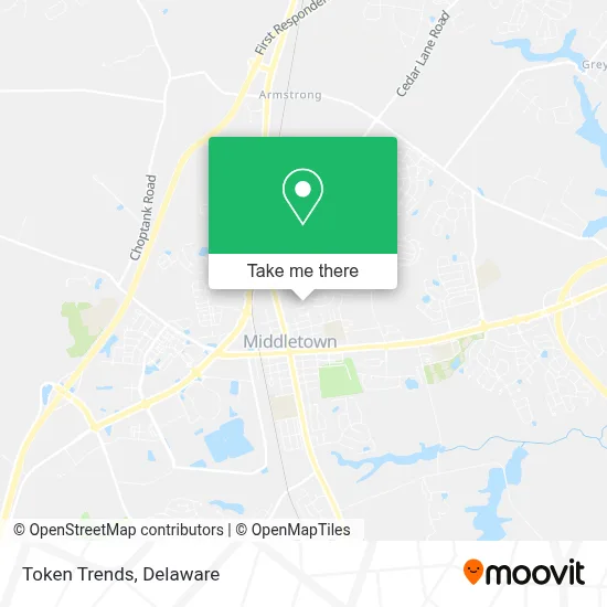 Token Trends map