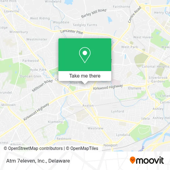 Atm 7eleven, Inc. map