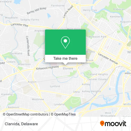 Clarvida map