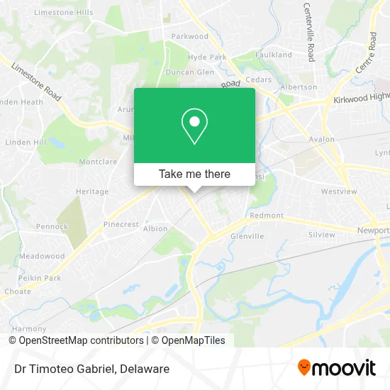 Dr Timoteo Gabriel map