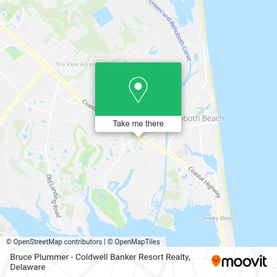 Bruce Plummer - Coldwell Banker Resort Realty map