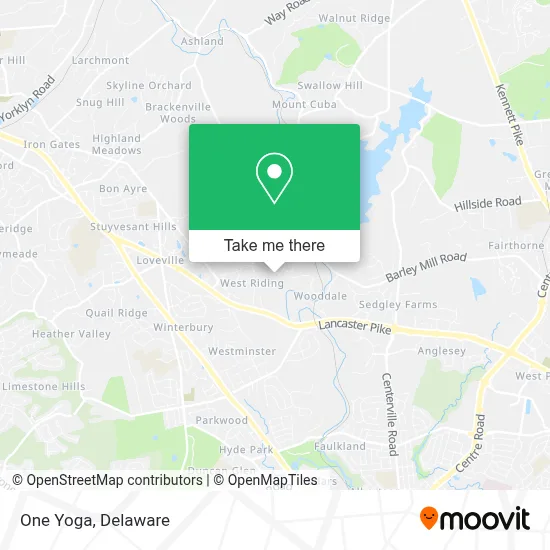 One Yoga map