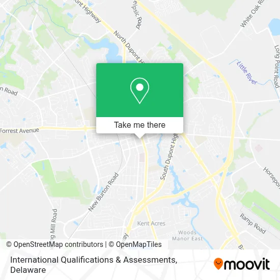 International Qualifications & Assessments map