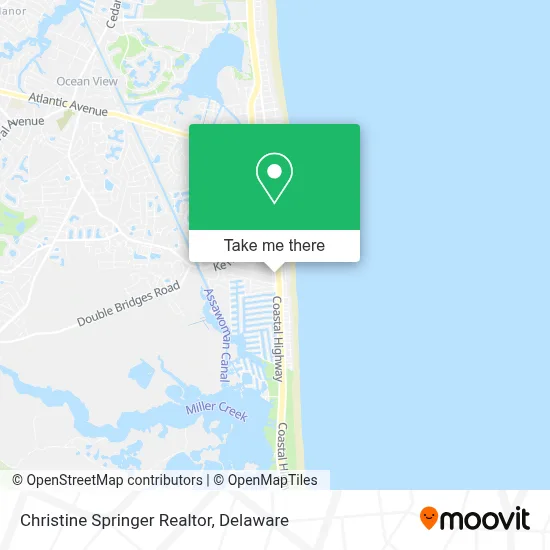 Christine Springer Realtor map