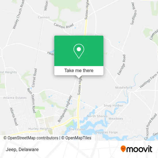 Jeep map