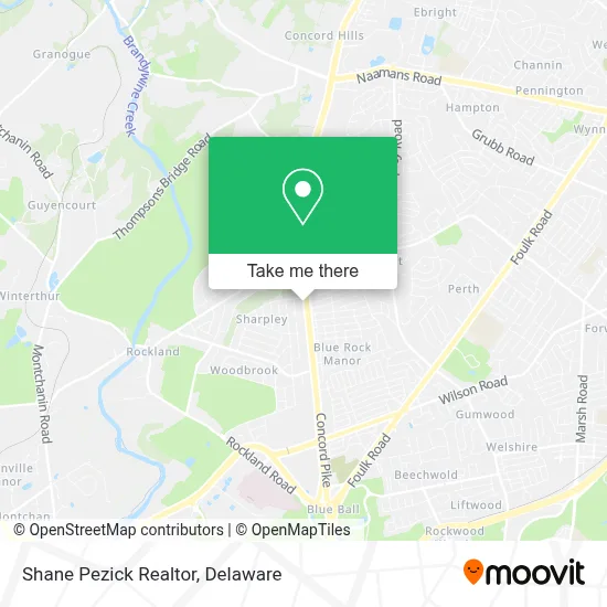 Shane Pezick   Realtor map
