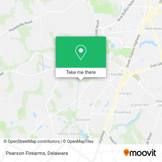 Pearson Firearms map