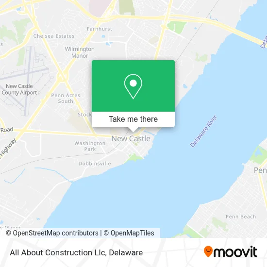All About Construction Llc map