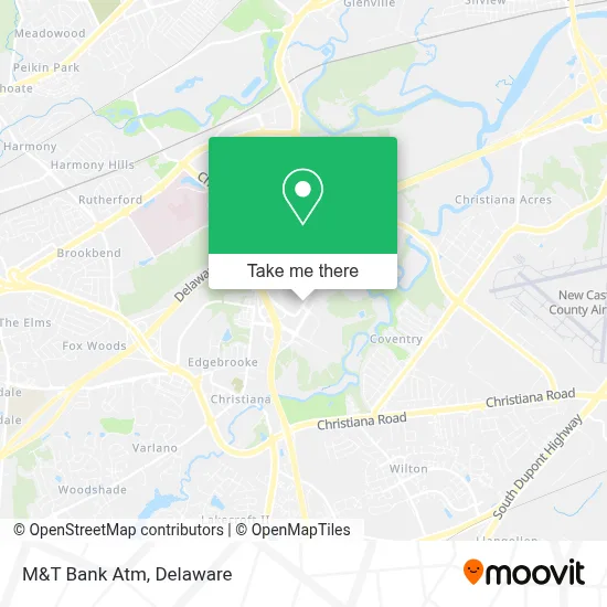M&T Bank Atm map