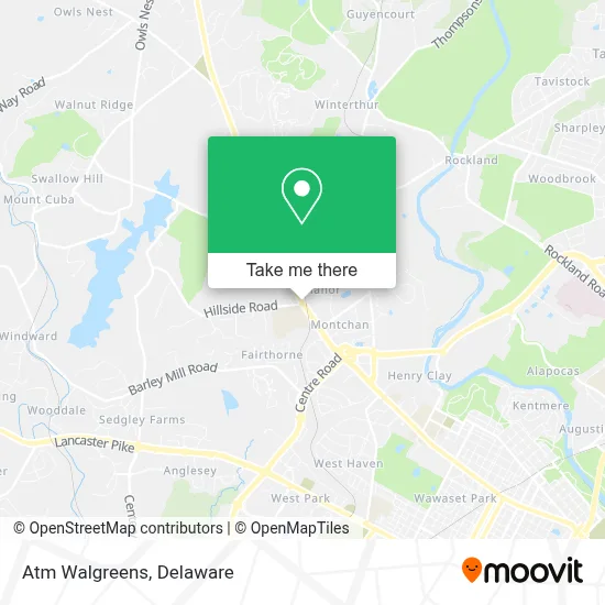 Atm Walgreens map