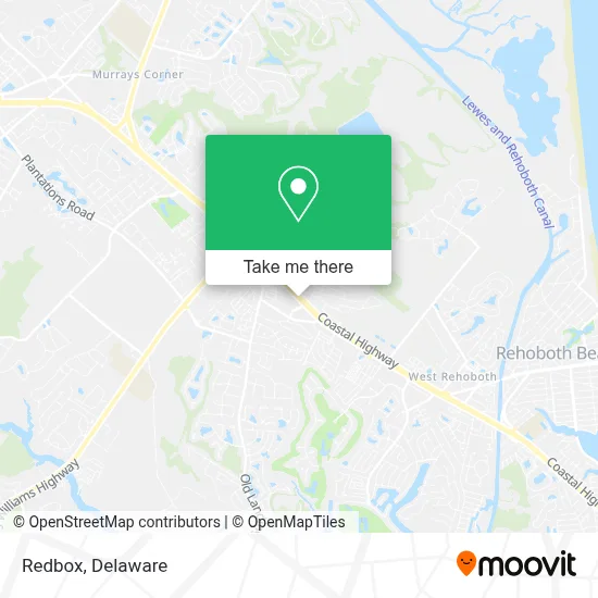 Redbox map
