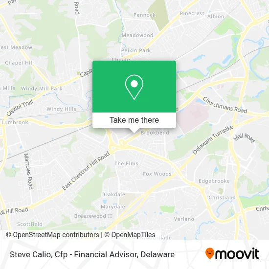 Steve Calio, Cfp - Financial Advisor map