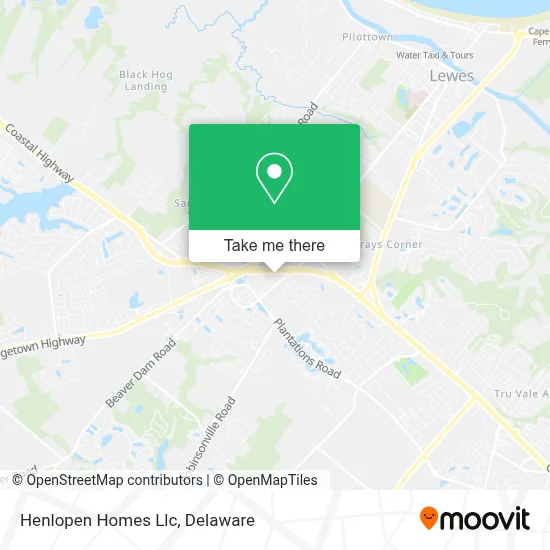 Henlopen Homes Llc map