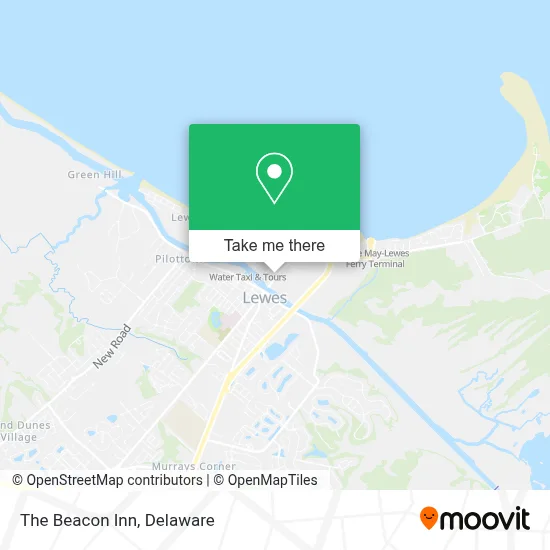 The Beacon Inn map