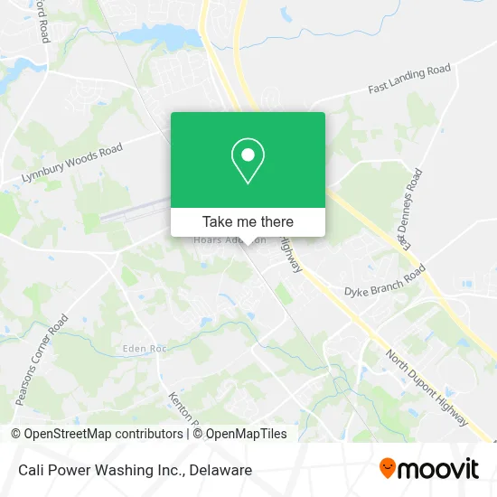 Cali Power Washing Inc. map