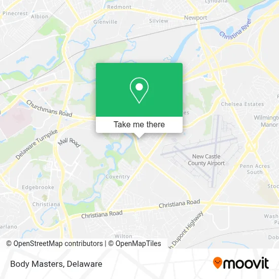 Body Masters map