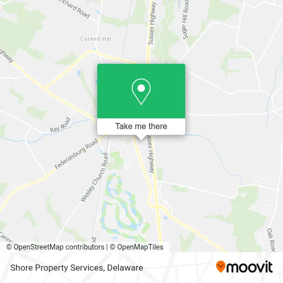 Shore Property Services map