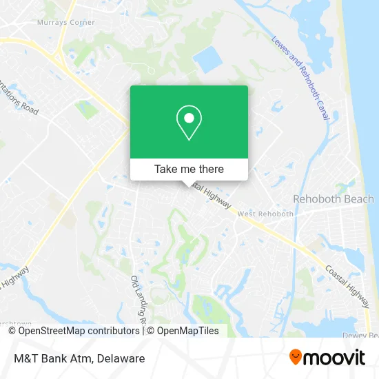 M&T Bank Atm map