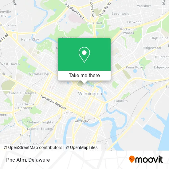 Pnc Atm map