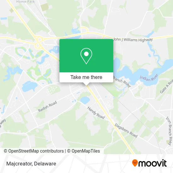 Majcreator map