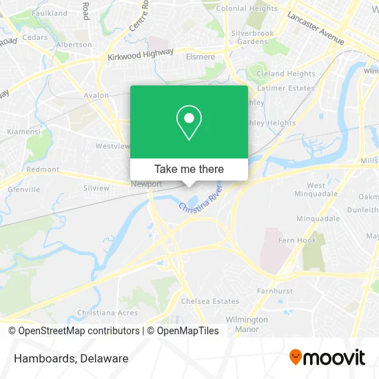 Hamboards map