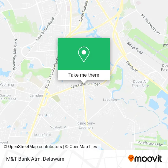 M&T Bank Atm map