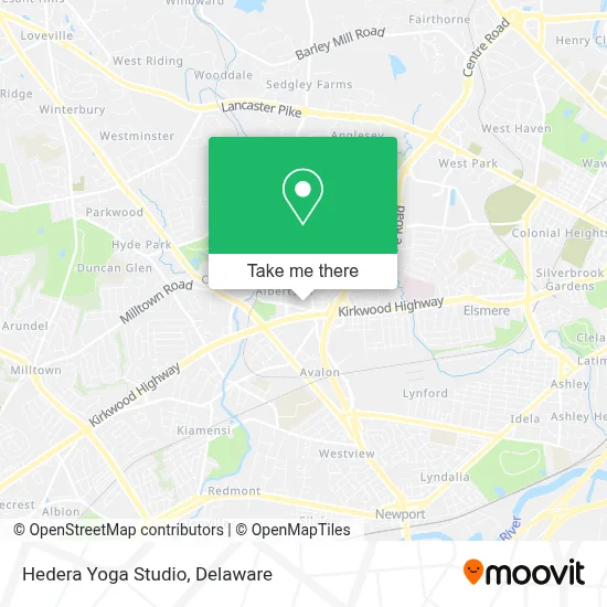 Hedera Yoga Studio map