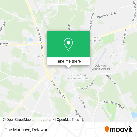 The Mancave map