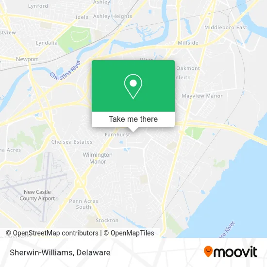 Sherwin-Williams map
