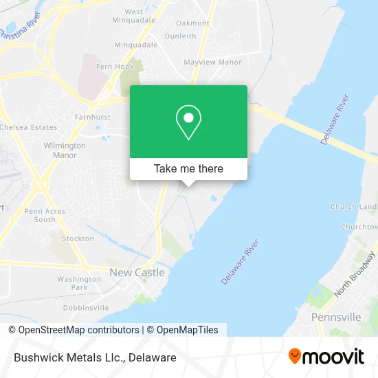 Bushwick Metals Llc. map