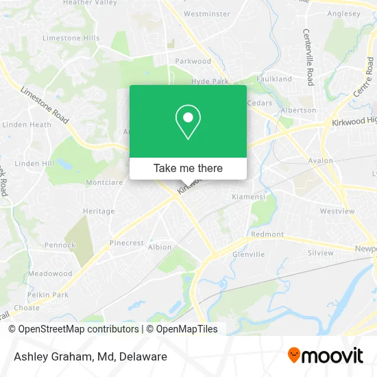 Ashley Graham, Md map