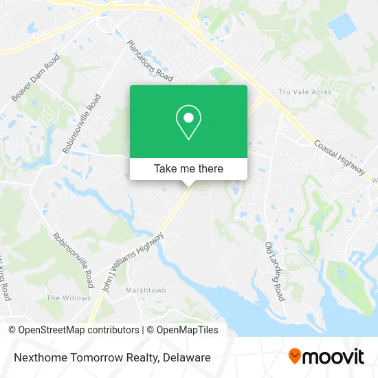 Nexthome Tomorrow Realty map