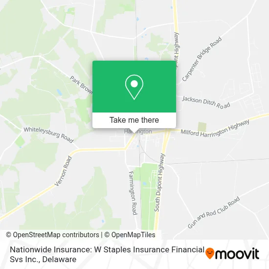 Nationwide Insurance: W Staples Insurance Financial Svs Inc. map