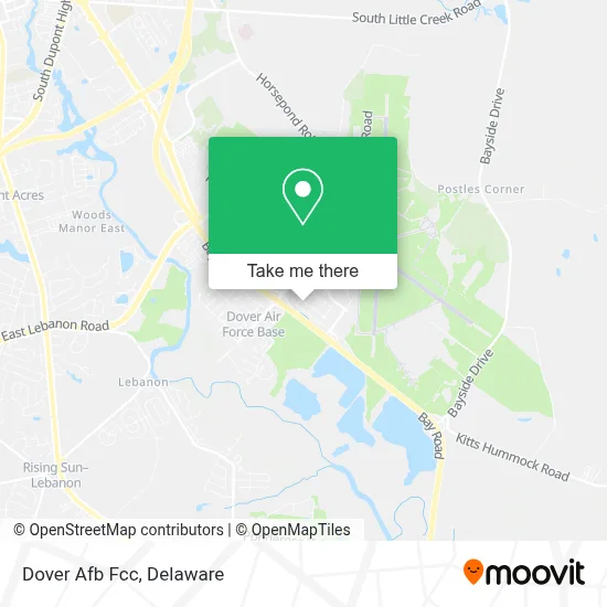Dover Afb Fcc map
