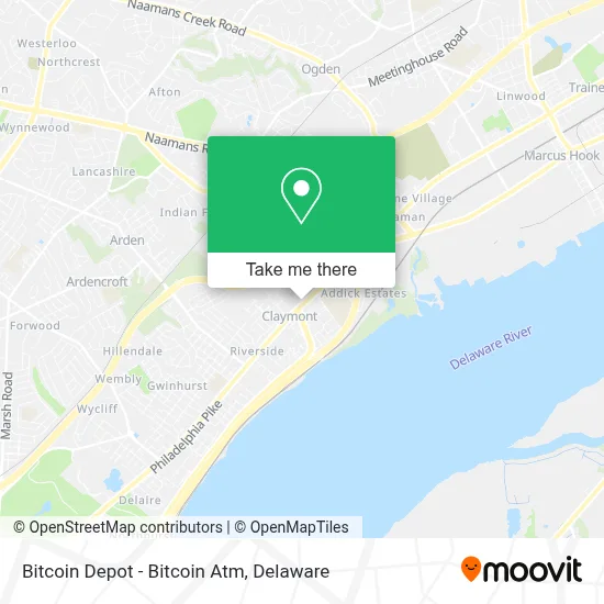 Bitcoin Depot - Bitcoin Atm map