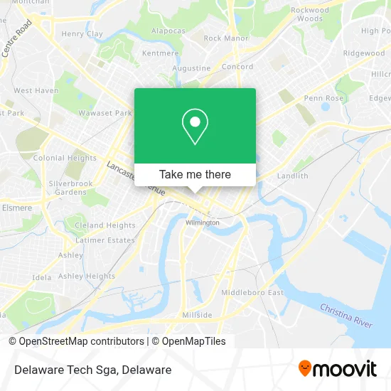 Delaware Tech Sga map
