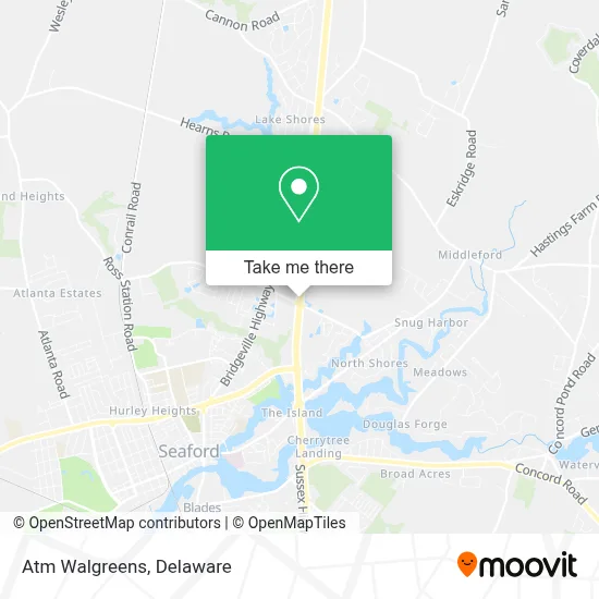 Atm Walgreens map