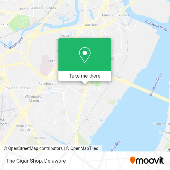 The Cigar Shop map