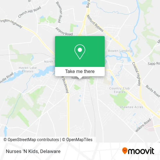 Nurses 'N Kids map