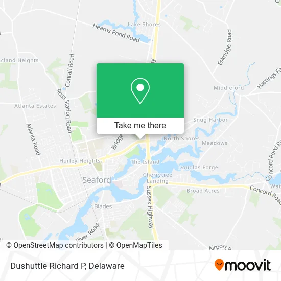 Dushuttle Richard P map