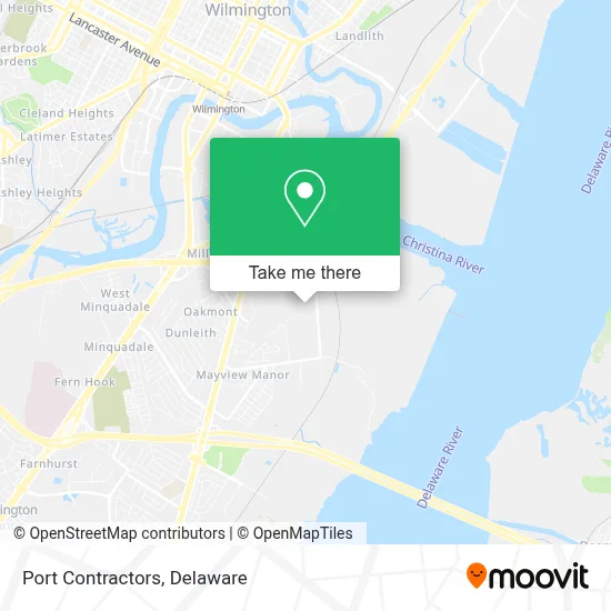 Port Contractors map