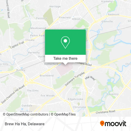 Brew Ha Ha map