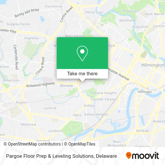 Pargoe Floor Prep & Leveling Solutions map